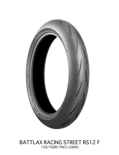 ブリヂストンBATTLAX T30F 120/70ZR17 Bridgestone Battlax Racing Street RS12F - 120/70ZR17M/C 58W TL
