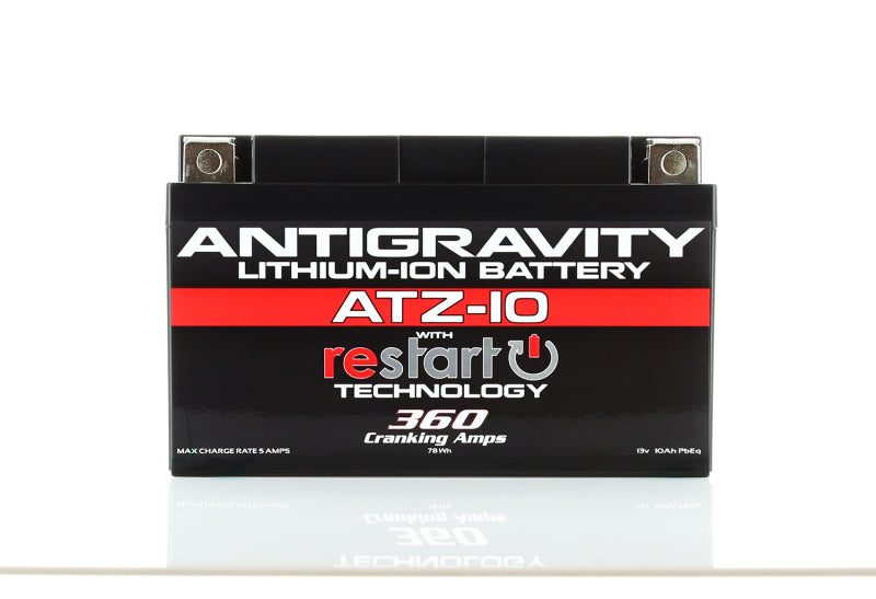 Antigravity YTZ10 Lithium Battery w/Re-Start – Powersport Parts Direct