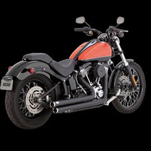 Load image into Gallery viewer, Vance &amp; Hines 18-22 Harley Davidson Softail/ Big Shots Staggered PCX Full System Exhaust - Black