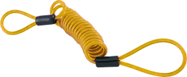 Bully Lock Reminder Disc Cable 4 ft. - Yellow