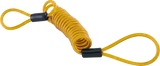 Bully Lock Reminder Disc Cable 4 ft. - Yellow