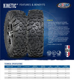 ITP Kinetic Tire 28x10R-14 8PR