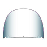 National Cycle Heritage Standard Top Rounded Replacement Beaded Windshield 5 Bolt - Clear