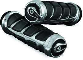 Kuryakyn Kinetic Grips Dual Cable Chrome
