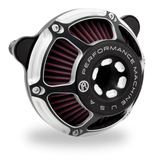 Performance Machine 23-Up CVO, 2024 Touring Max HP Air Cleaner - Contrast Cut