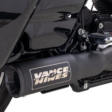 Load image into Gallery viewer, Vance &amp; Hines HD  Touring 17-22 HO 2-1 Black Full System Exhaust