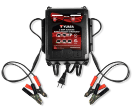 Yuasa 2 Amp Charger & Maintainer - 6V/12V