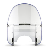 National Cycle 60-93 Harley-Davidson FLH Heavy Duty Beaded Round Bottom-Clear