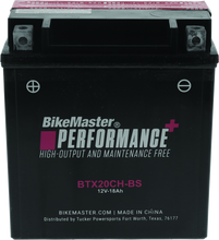 Load image into Gallery viewer, BikeMaster Battery - BTX20CH-BS
