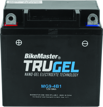 Load image into Gallery viewer, BikeMaster TruGel Battery - MG9-4B1