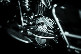 Kuryakyn Adjustable Passenger Pegs With ISO Small Pegs 10 and Up Chrome