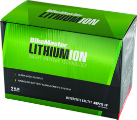 BikeMaster Lithium Ion 2.0 Battery - BMP21L-FP