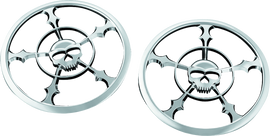 Kuryakyn Zombie Speaker Grill 14-Up Touring Chrome