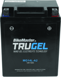 BikeMaster TruGel Battery - MG14L-A2