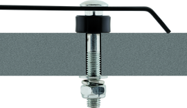 BikeMaster Heavy Duty Wheel Chock - Silver