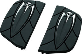 Kuryakyn Zombie Passenger Board Covers Black