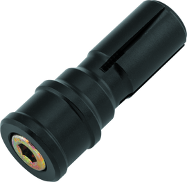 BikeMaster Adapter 7/8in Barend Mirror - Black