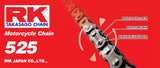 RK Chain RK-M 525-130L - Natural