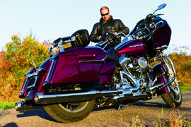 Kuryakyn Fixed Mounts Multi-Purpose Driver & Passenger Backrest 14 and Up Touring Models Chrome