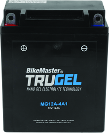 BikeMaster TruGel Battery - MG12A-4A1