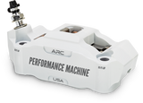 Performance Machine 125 x 4 Race Series Radial Mount Caliper with ARC - Left - White