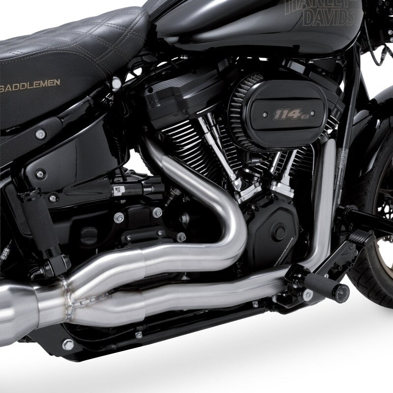 V&H 18-26 Harley-Davidson M8 Narrow Tire Softail Gaslighter 2-1 HS Exhaust System