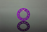 Renthal 99+ Yamaha YZ 125-250/ YZF250-450 Rear Grooved Sprocket - Purple 520-50 Teeth