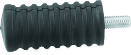 Bikers Choice 65-Up Black Rubber Shift Peg Replaces H-D 64611-65T 5/16-24 x 3/4 Stud