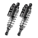 Bitubo WMT0 Twinshocks Adj.: Spring Preload, Reb., Comp., Length 356mm, Piggyback Tank, Chr Edition