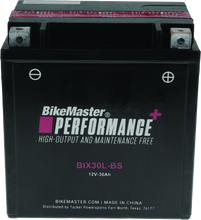 Load image into Gallery viewer, BikeMaster Battery - BIX30L-BS