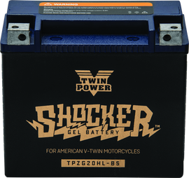 Twin Power YTX-20HL Shocker Gel Battery Replaces H-D 65989-97A 310 CCA