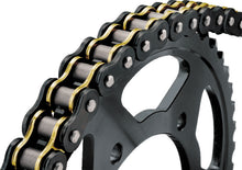 Load image into Gallery viewer, BikeMaster 525x130 BMOR O-Ring Chain - Black/Gold