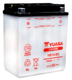 Yuasa YB14-B2 Yumicron CX 12-Volt Battery