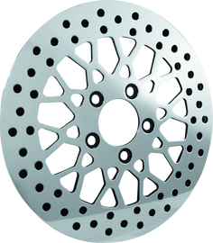 Bikers Choice 84-17 Big Twin/XL Front 11.5in Mesh Brake Rotor (Exc 08-17 Touring 06-17 Dyna)