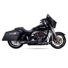 Load image into Gallery viewer, Vance &amp; Hines HD  Touring 17-22 HO 2-1 Black Full System Exhaust