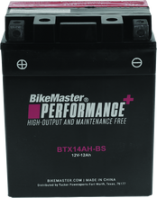 Load image into Gallery viewer, BikeMaster Battery - BTX14AH-BS