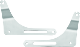 Kuryakyn Fixed Mounts Multi-Purpose Driver & Passenger Backrest 18-Up Softail Black