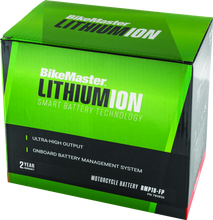 Load image into Gallery viewer, BikeMaster Lithium Ion 2.0 Battery - BMP18-FP