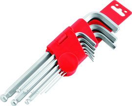 BikeMaster 9-pc Ball End Short Wrench Set - Metric