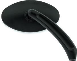 Bikers Choice 65-Up Black Oval Mirrors Custom Pair