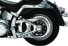 Kuryakyn Boomerang Frame Covers 08-17 Softails Chrome
