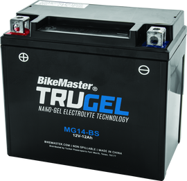 BikeMaster TruGel Battery - MG14-BS
