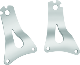 Kuryakyn Fixed Mounts Multi-Purpose Driver & Passenger Backrest 14 and Up Touring Models Chrome