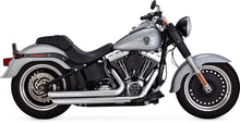 Load image into Gallery viewer, Vance &amp; Hines HD Softail 86-09 Big Shots Staggered Full System Exhaust