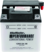 Load image into Gallery viewer, BikeMaster Battery - 12N5.5A-3B