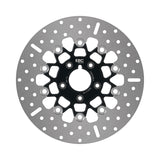 EBC 87-99 Harley-Davidson Dyna FXD/L/WG/FXR/S/T/D/FXLR Front Black Chrome Rotor