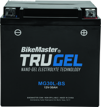 Load image into Gallery viewer, BikeMaster TruGel Battery - MG30L-BS