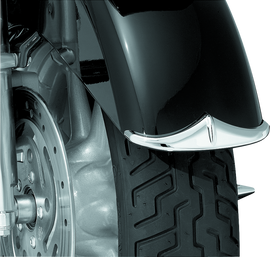 Kuryakyn Front Fender Accent Leading Edge Chrome
