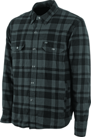 Speed and Strength Black 9 2.0 Moto Shirt Grey - Large