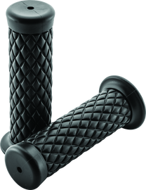 BikeMaster Quilted Grips - Black